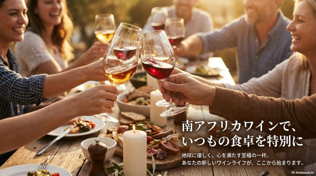 南アフリカワインでいつもの食卓を特別に