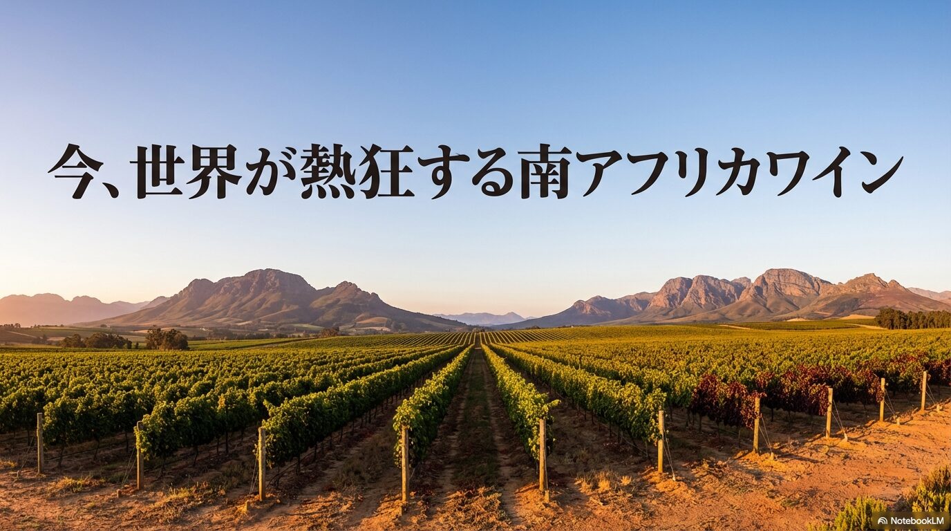 今、世界が熱狂する南アフリカワイン