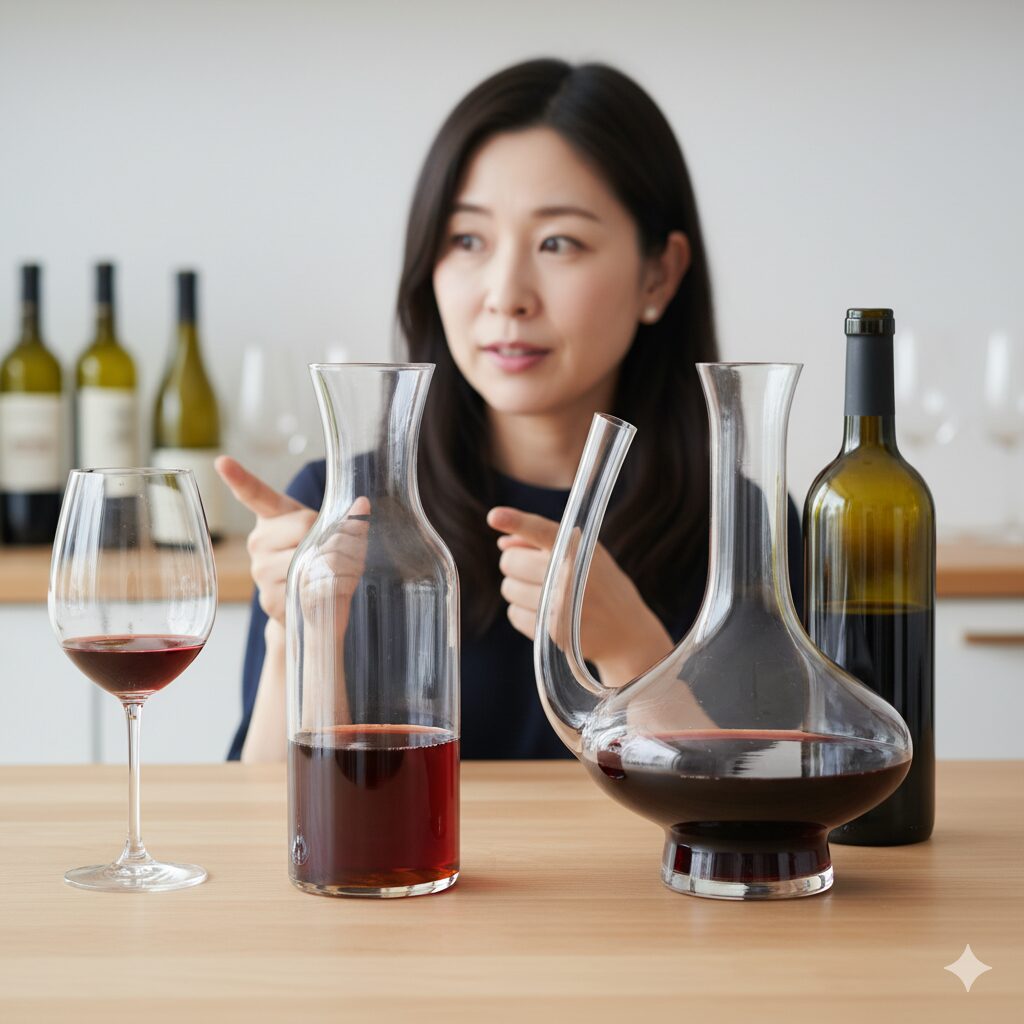 まずはカラフェとデキャンタの違いを解説