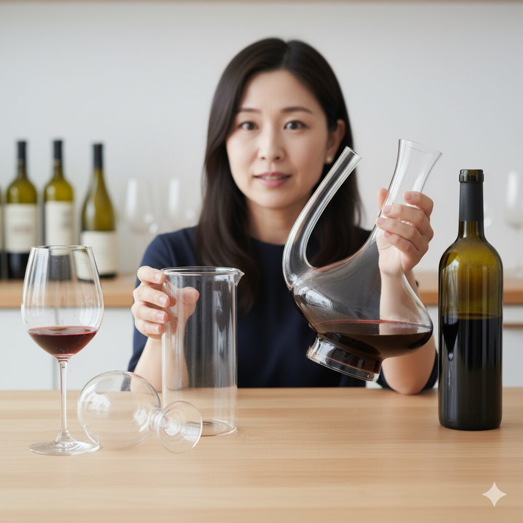 カラフェとデキャンタの違いを知って選ぶ