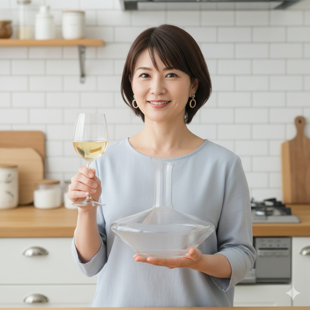 白ワインにデキャンタは必要か