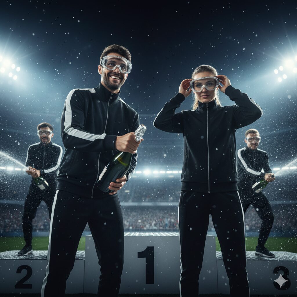 正しいやり方とゴーグルの準備