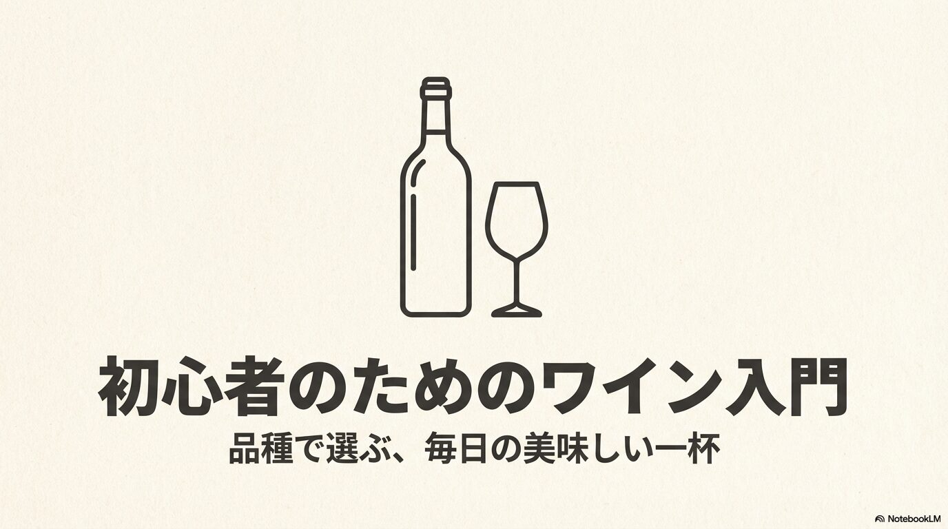 初心者のためのワイン入門。品種で選ぶ毎日の美味しい一杯