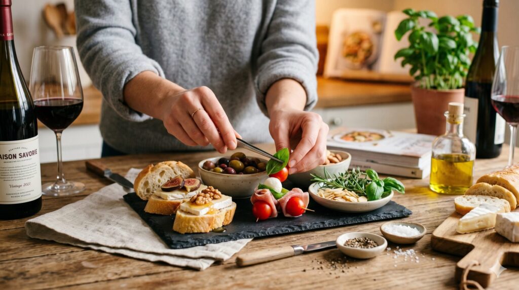自宅で手軽にできるワインに合うおつまみアレンジ