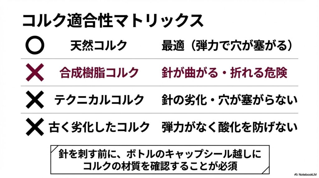 開ける前・買う前に「天然コルク」か見分ける方法