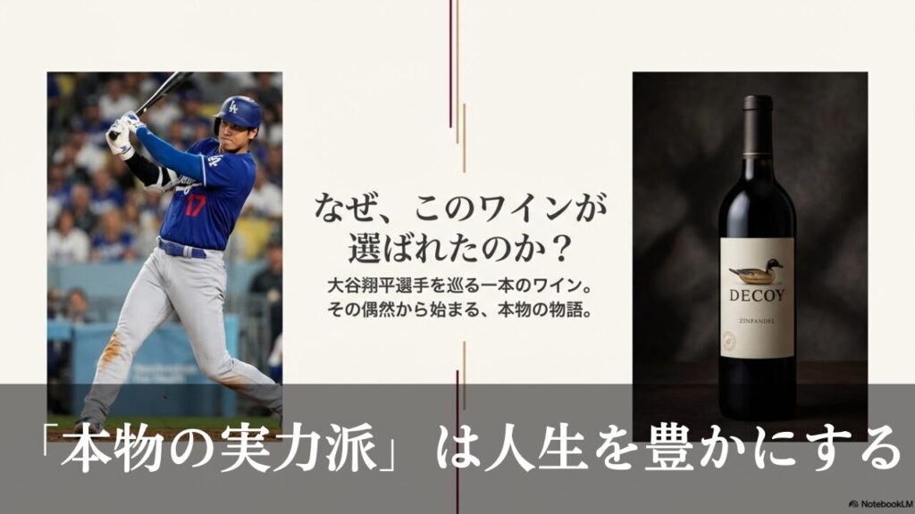 大谷翔平の愛犬と同名！デコイのワインはどんな味？どこで売ってる？