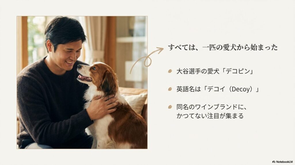 大谷翔平と愛犬