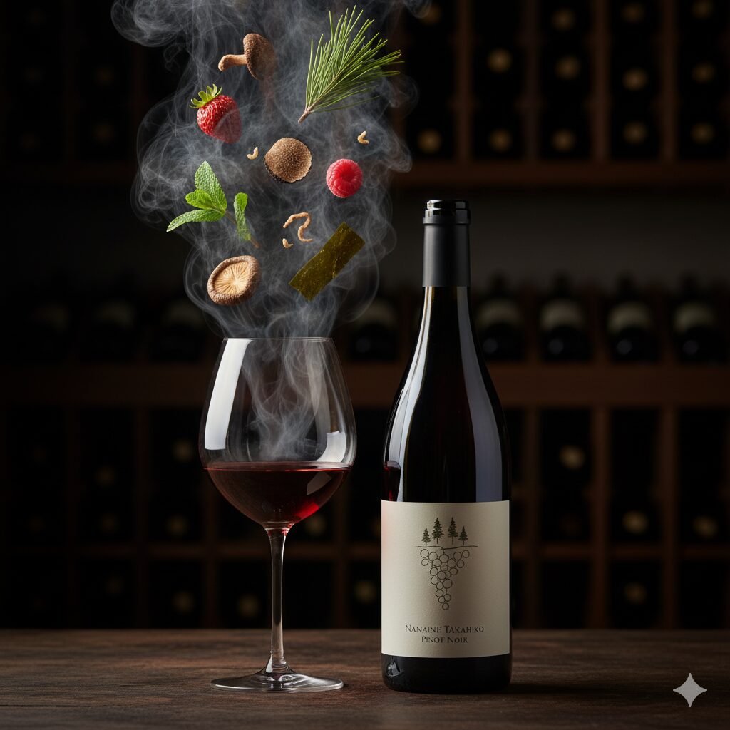 主力のピノ・ノワールの特徴