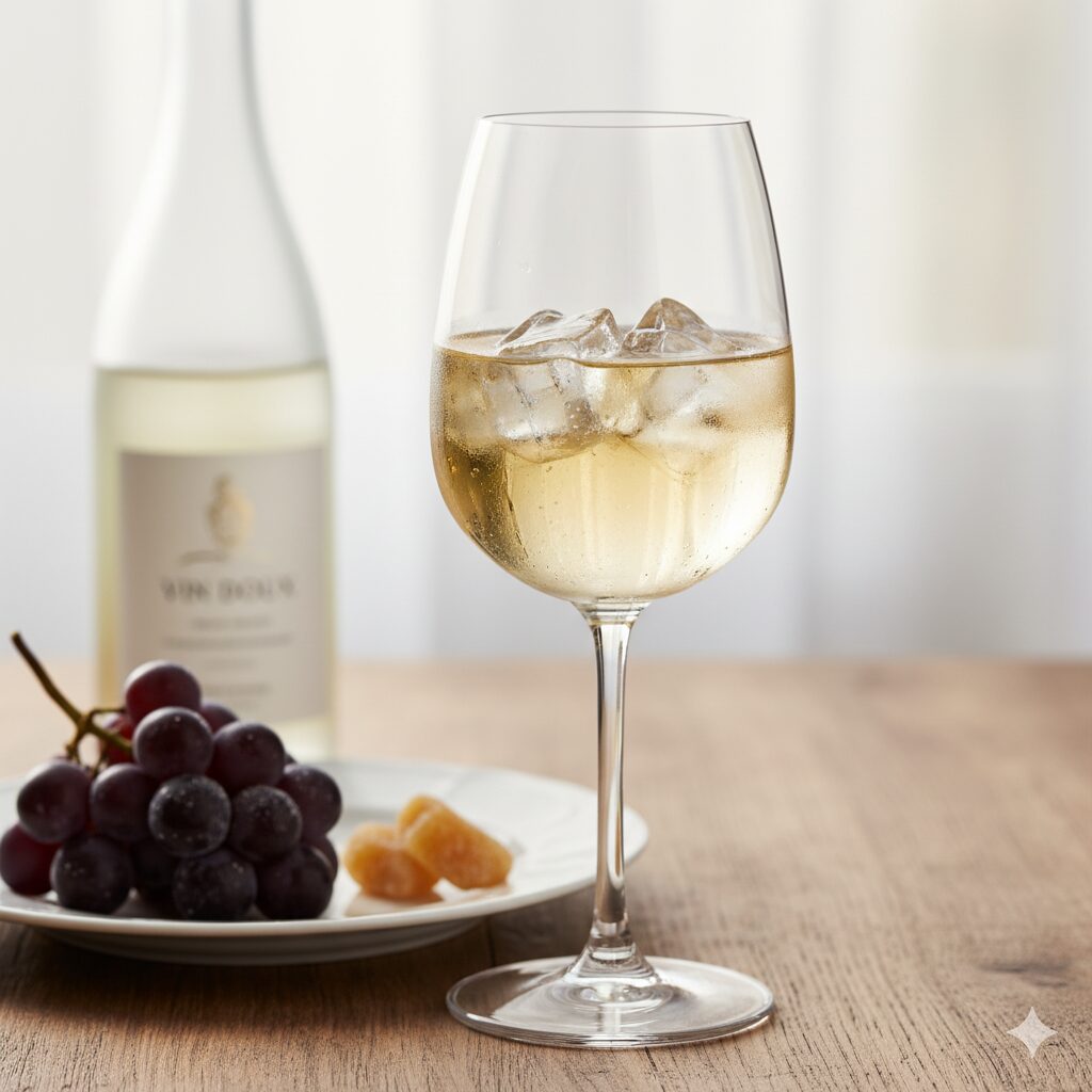 白ワインに氷を入れるなら、おすすめは「甘口」