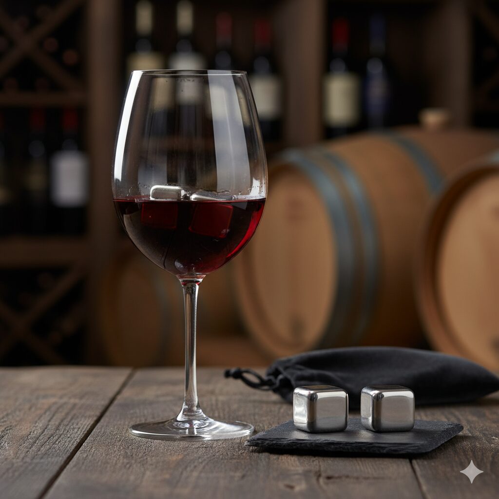 薄まらずに冷えたワインを飲むための最適解は「ビアキューブ」