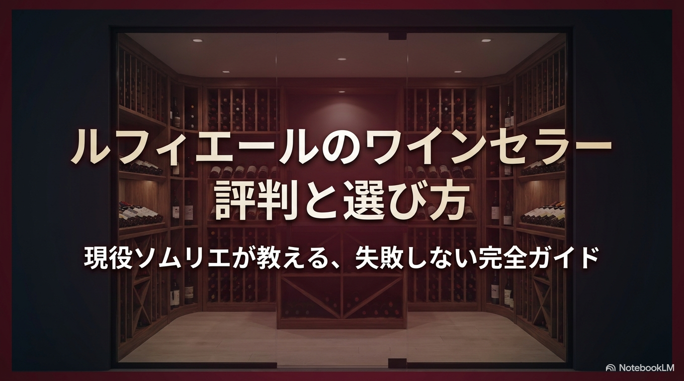 ルフィエールのワインセラーの評判と選び方。現役ソムリエが教える失敗しない完全ガイド