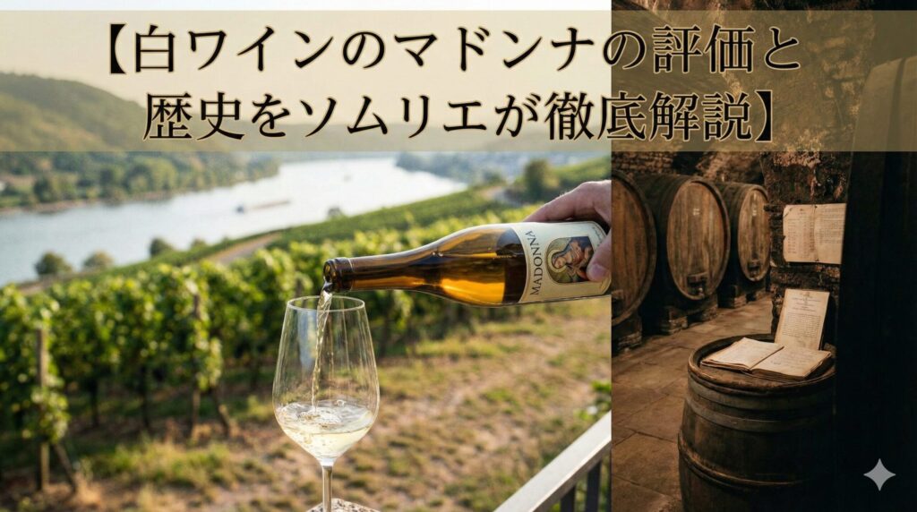 白ワインのマドンナの評価と歴史をソムリエが徹底解説