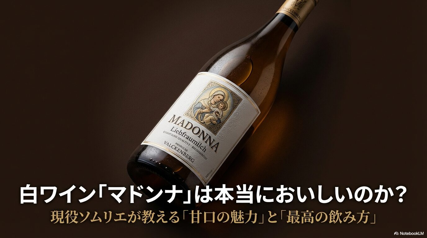 ドイツの人気白ワイン「マドンナ」について解説する現役ソムリエのガイド資料表紙