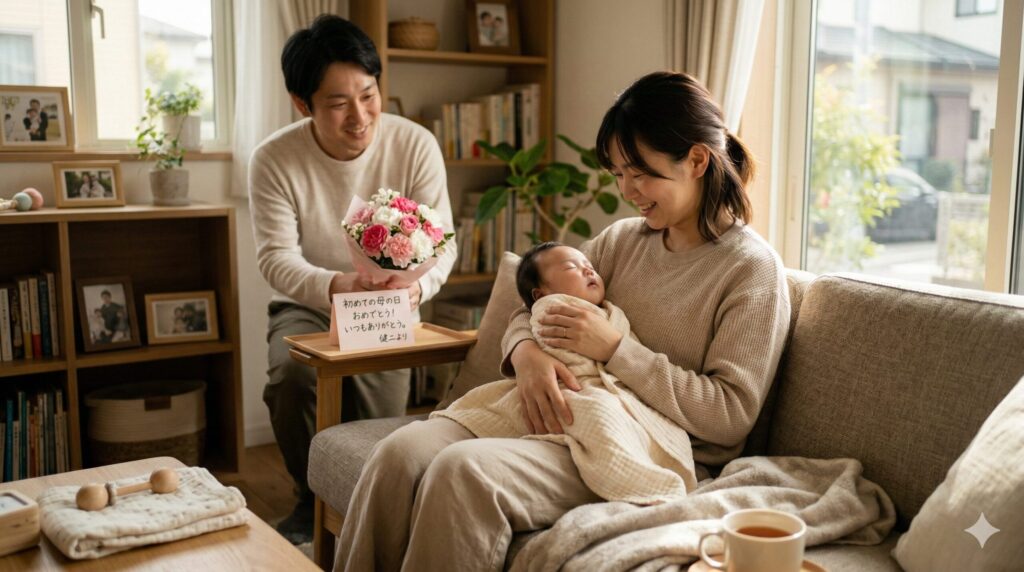 初めての母の日は特別な労いと感謝を