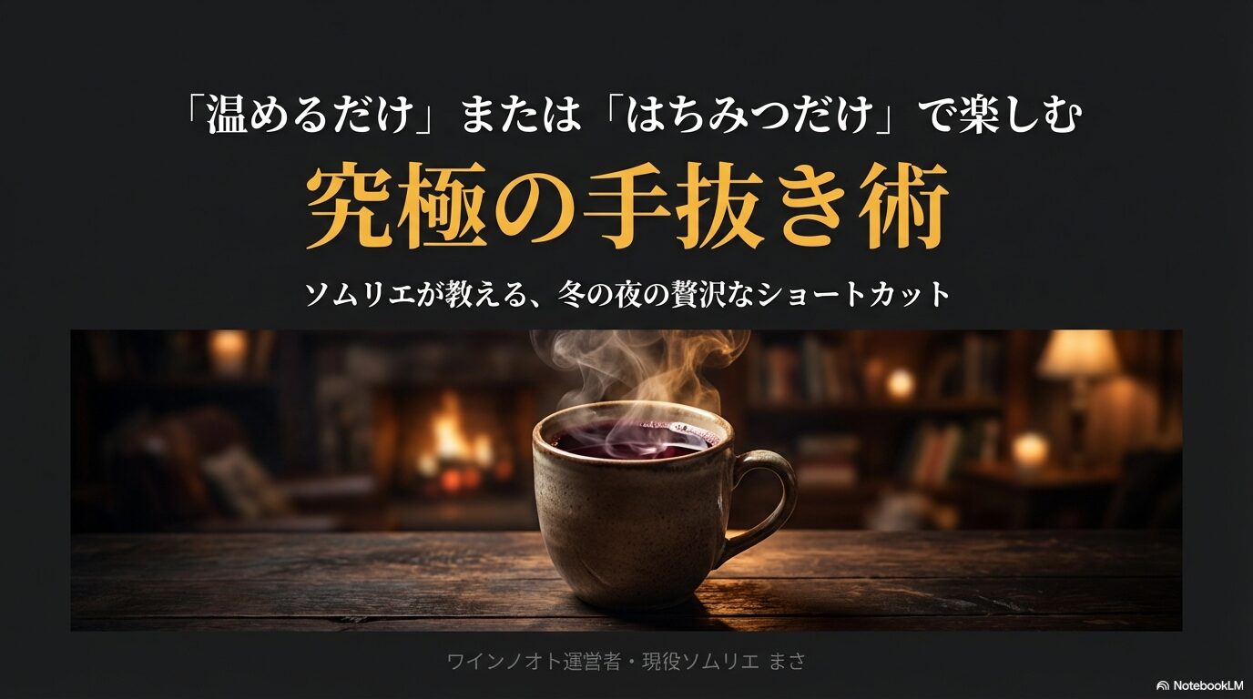 ホットワイン　温めるだけ