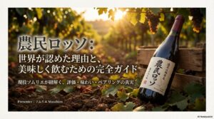 現役ソムリエが贈る農民ロッソの完全解説ガイド表紙