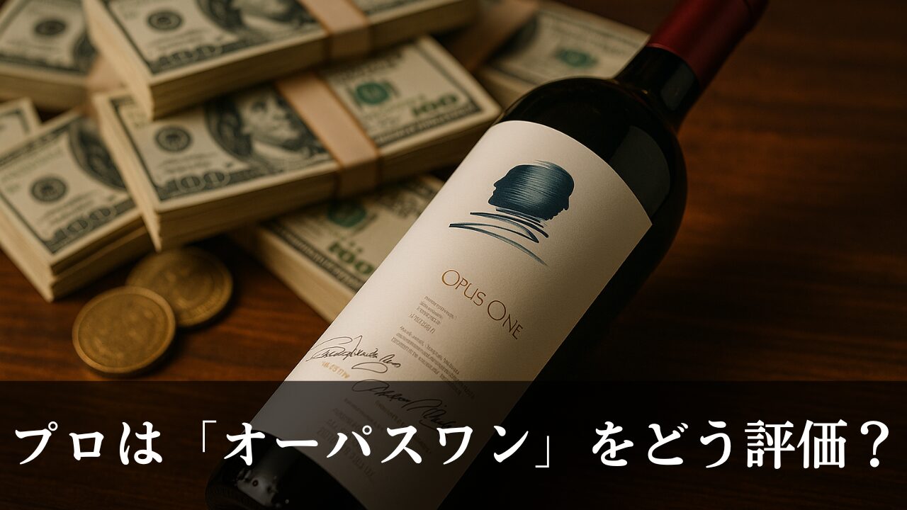 オーパスワン　プロの評価　価格
