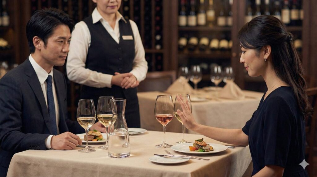 ワインのペアリングのマナーと飲みきれない時の心構え