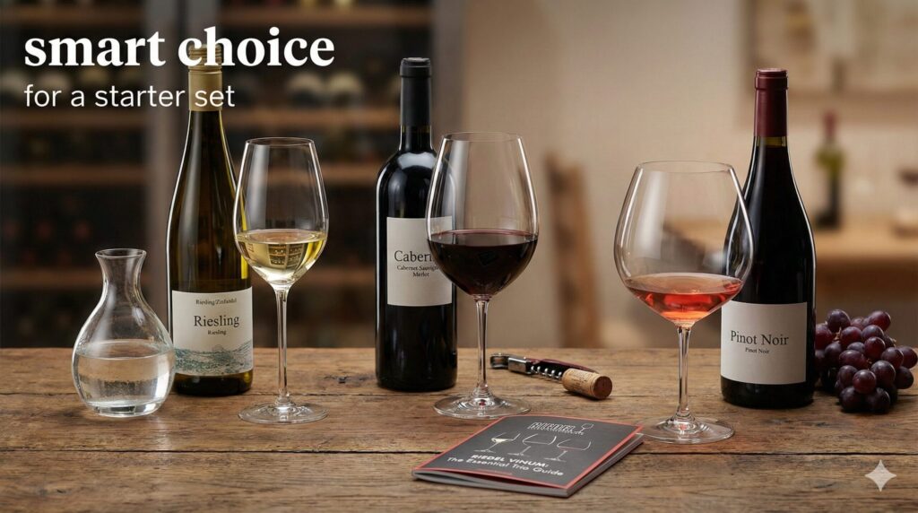 リーデルのワイングラスでおすすめなヴィノムの賢い選び方