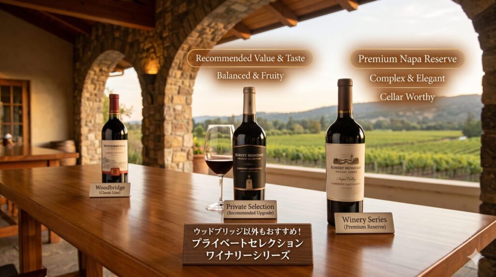 ウッドブリッジのシャルドネとピノ・ノワール以外のワインもおすすめ