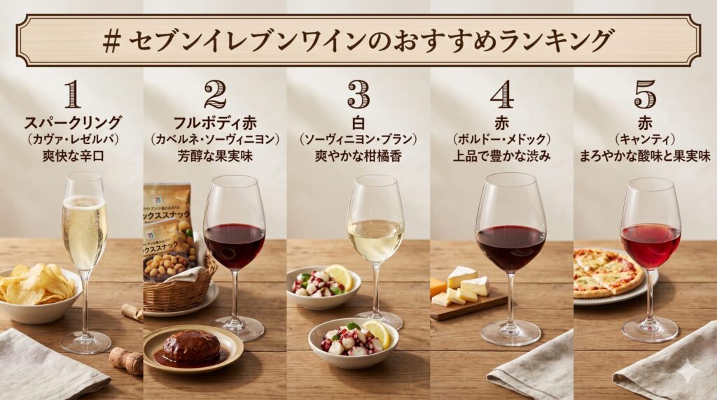 マツコ絶賛の1本も味わえる！セブンイレブンワインのおすすめランキング