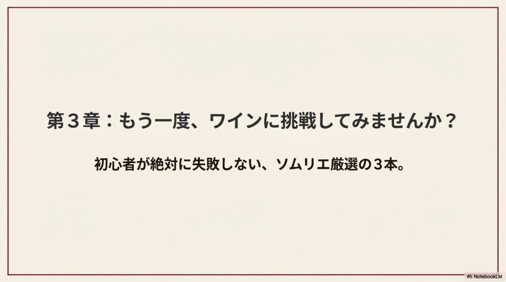 次こそ失敗しない！初心者向けおすすめワイン3選を紹介