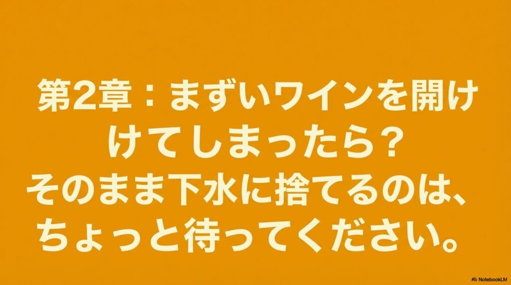 ワインがまずい時の解決策とおすすめ銘柄3選