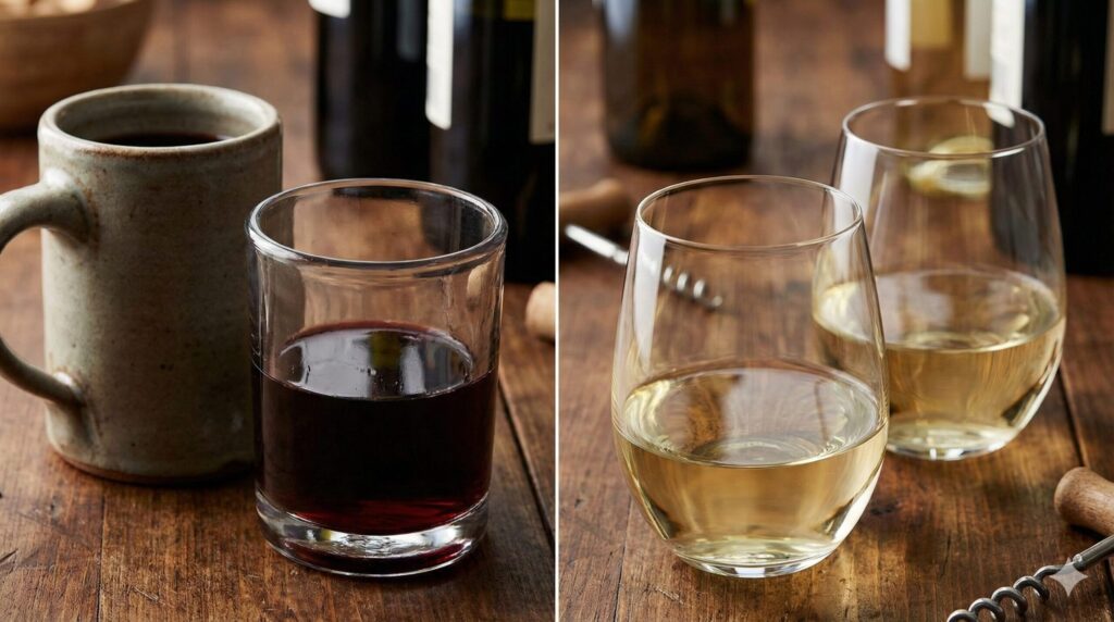 代用するなら厚いコップより薄いガラス