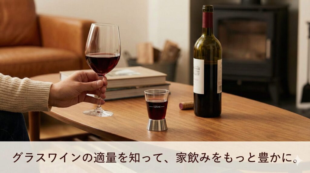 グラスワインは何ミリ？量を把握して家飲みを充実