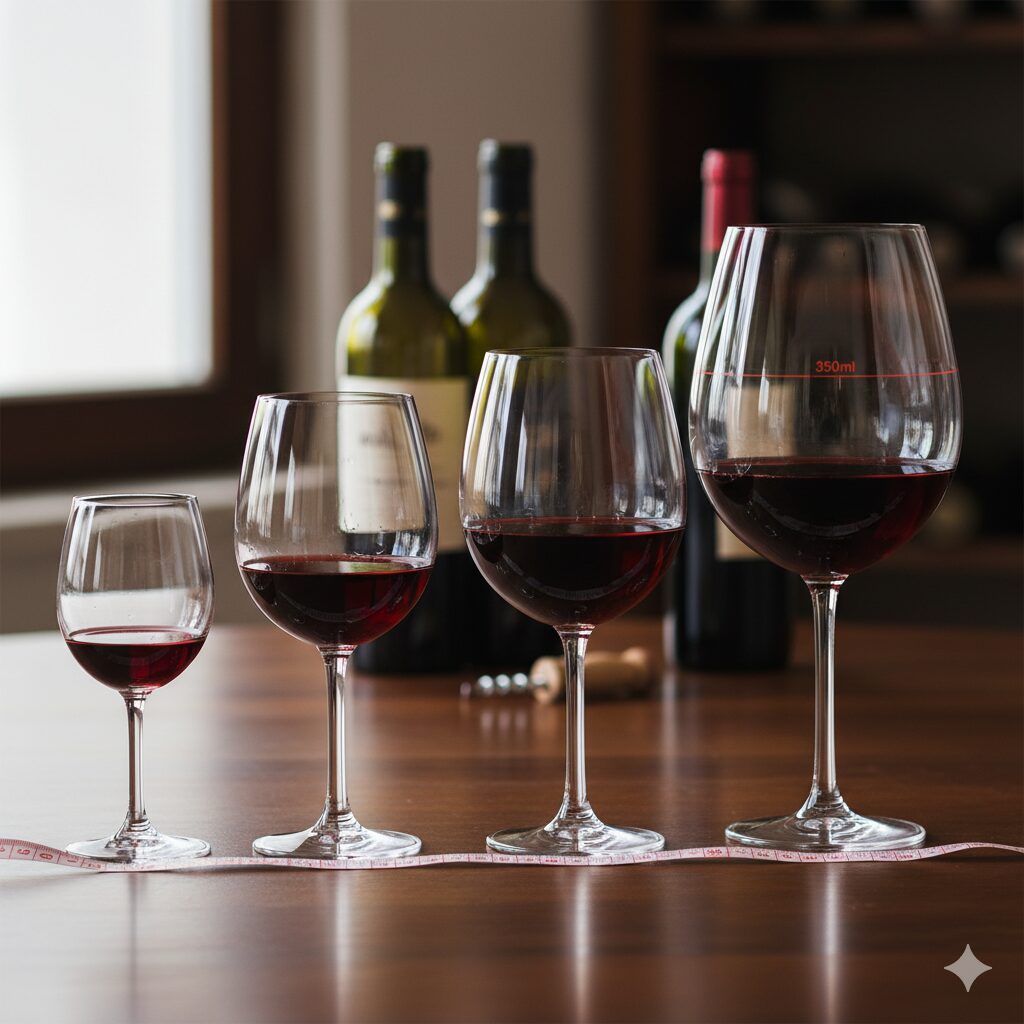 一般的なワイングラスの容量は？