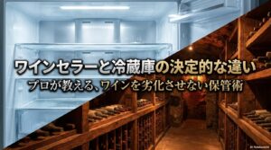 ワインセラーと冷蔵庫の決定的な違いとプロが教える保管術