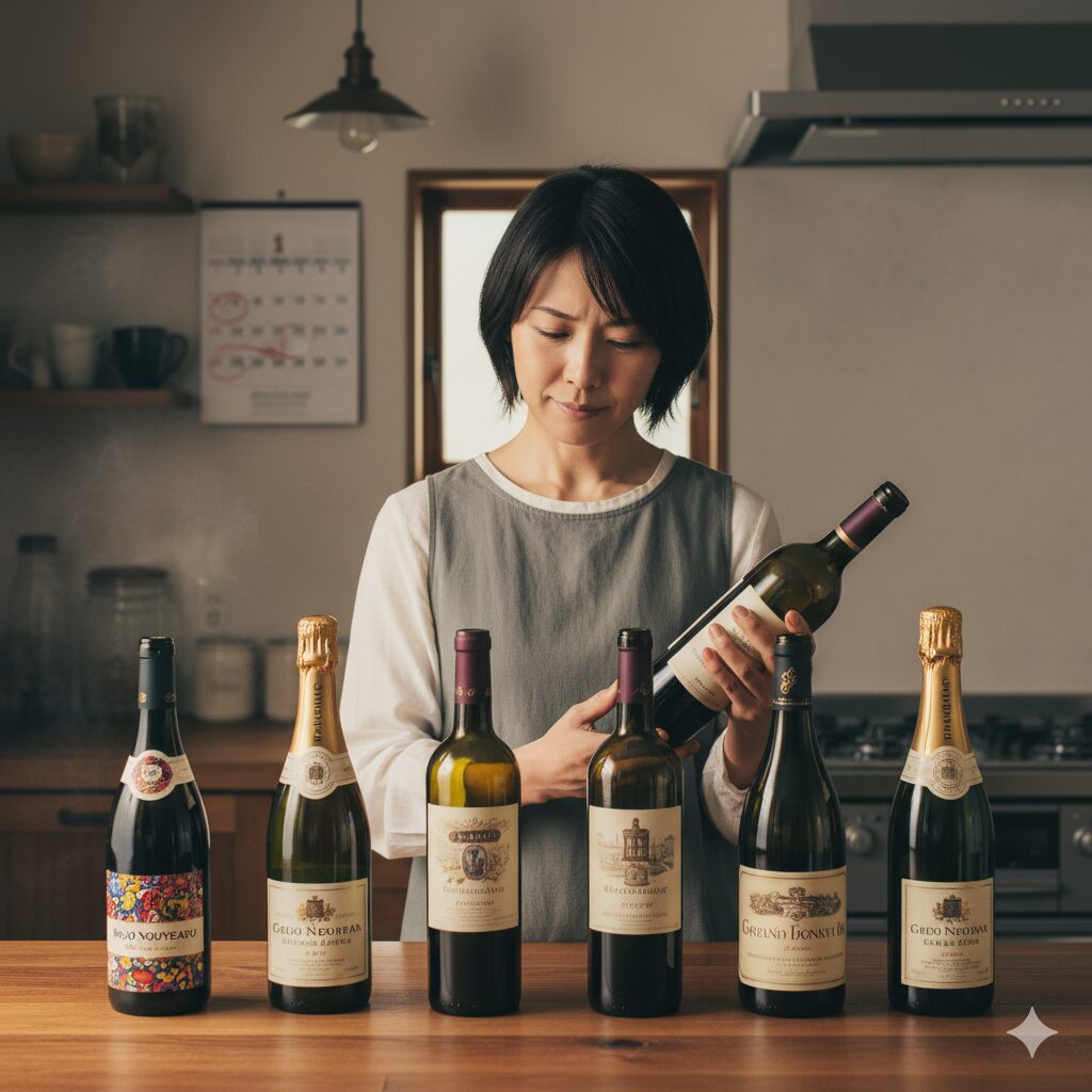 未開封のワインの飲み頃の目安