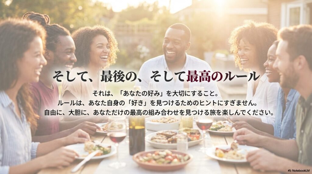 ワインペアリングのまとめ