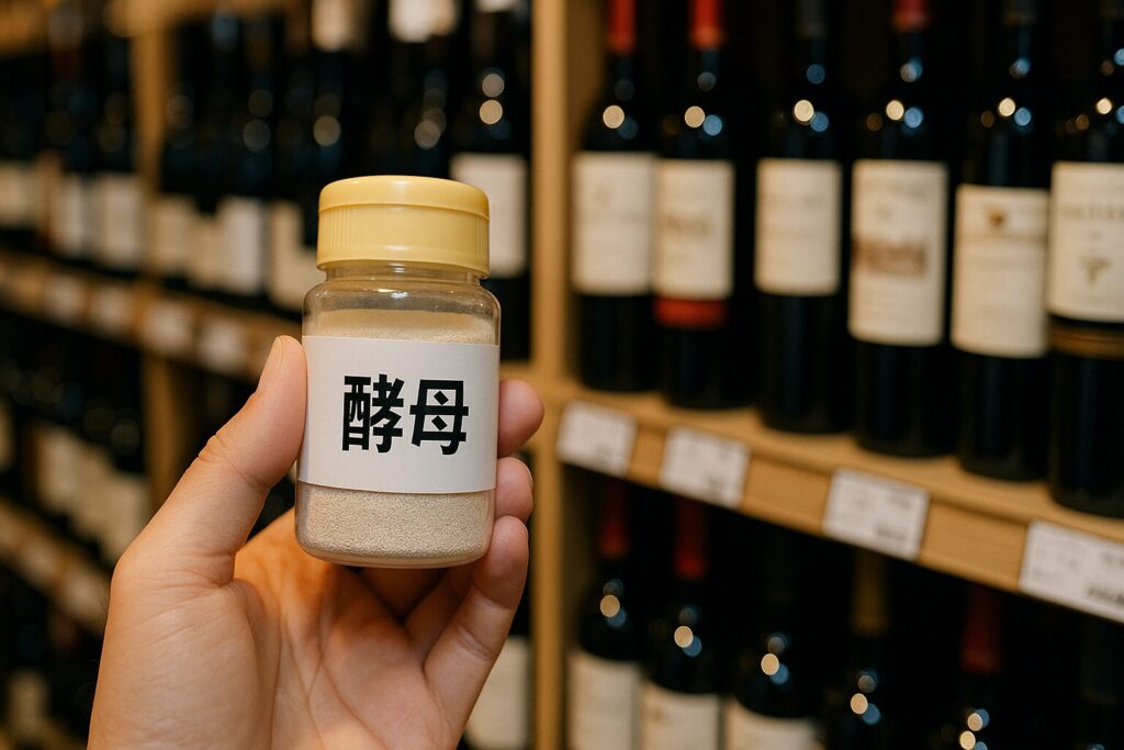 ワインショップ 酵母